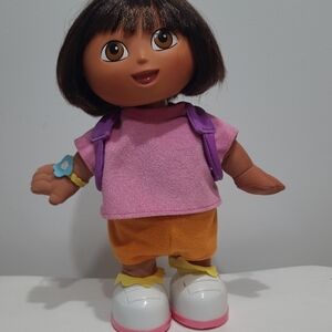 Dora the Explorer Dancing Dora 12” Talking Plush Works